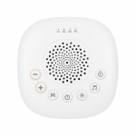 Máquina de ruído branco para bebé com 24 sons, luz noturna e USB, temporizador e deteção de choro